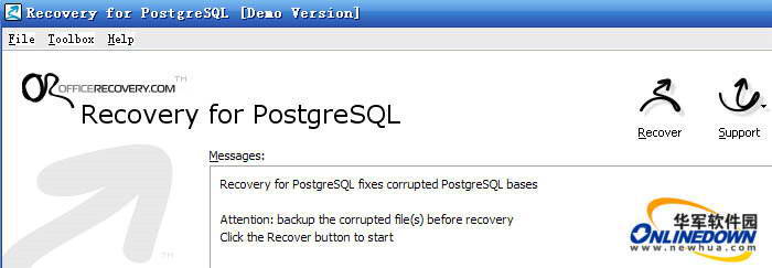 Recovery for PostgreSQL