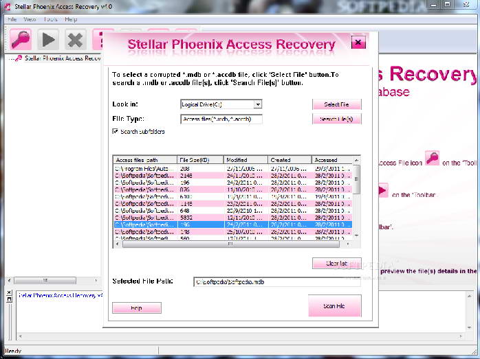 Stellar Phoenix Access Recovery