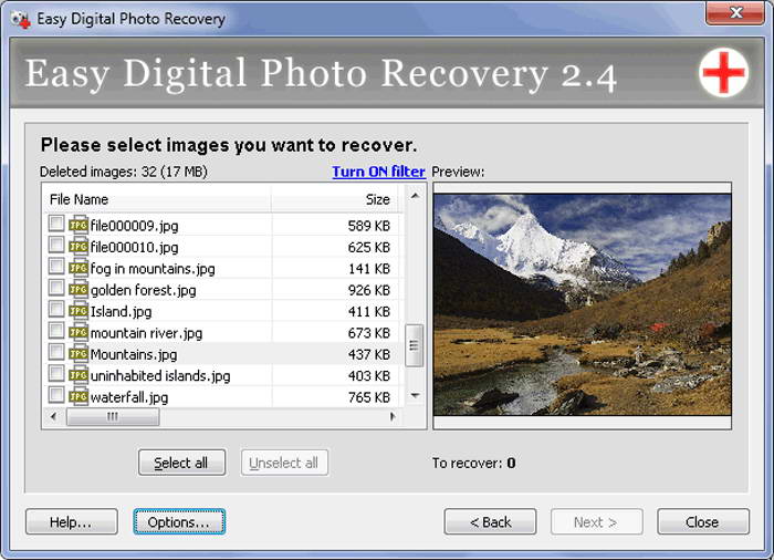 Easy Digital Photo Recovery