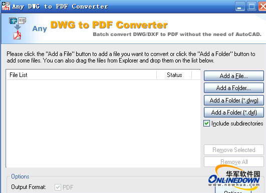 AnyDWG DWG to PDF Converter