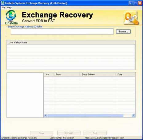 Exchange EDB Mailbox Recovery