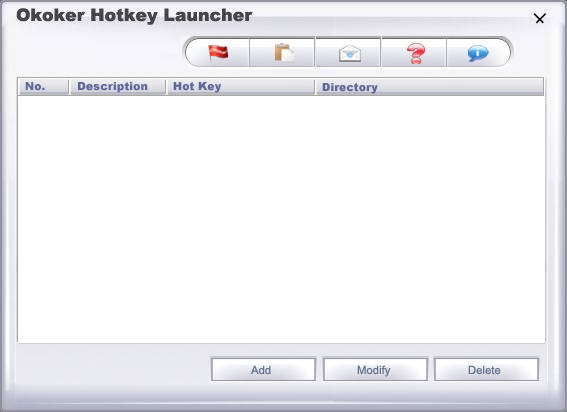 Okoker HotKey Launcher