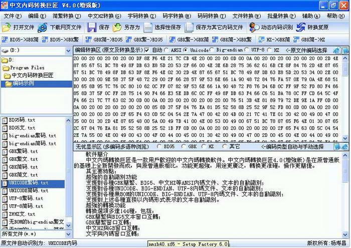 中文内码转换巨匠
