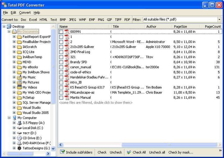 Total PDF to DXF Converter