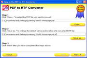 Easy-to-Use PDF to RTF Converter