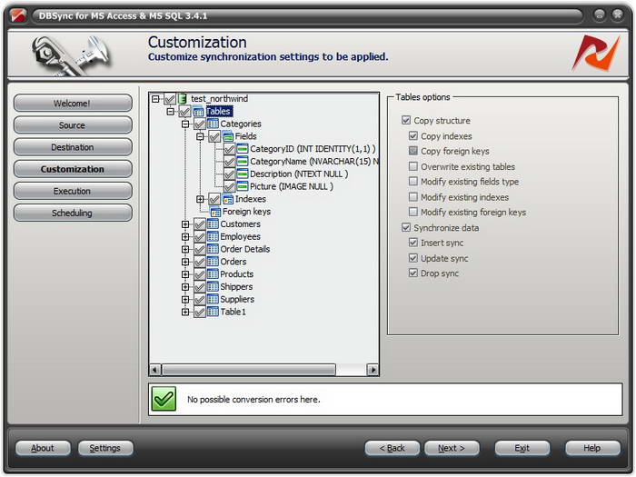 DBSync for MS Access & MSSQL