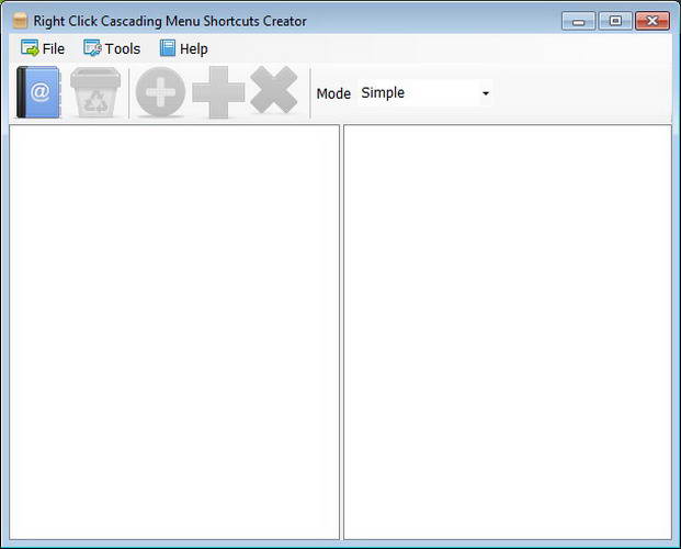 Right Click Cascading Menu Creator