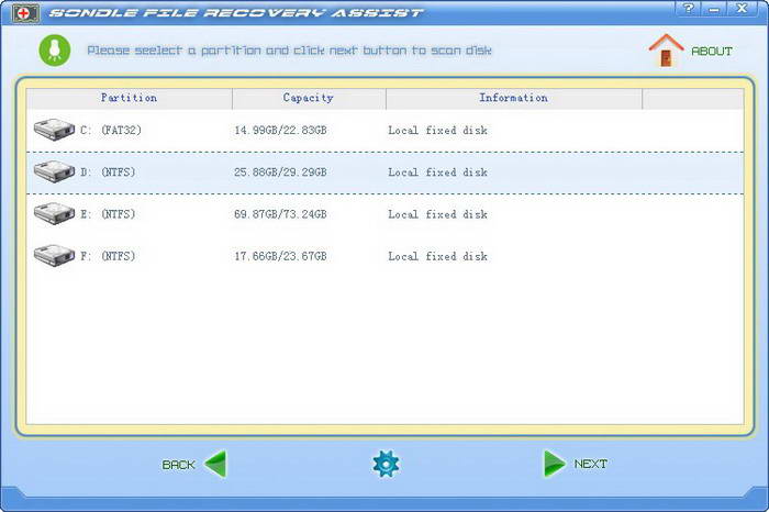 Sondle File Recovery Assist