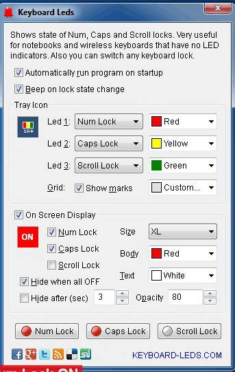 Keyboard Leds