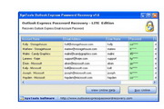 Outlook Express Password Recovery