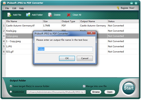 iPubsoft JPEG to PDF Converter