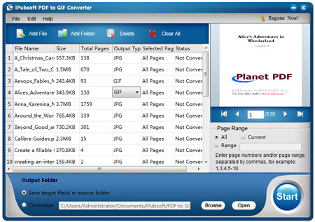 iPubsoft PDF to GIF Converter