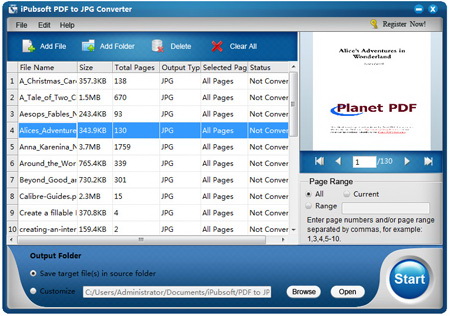 iPubsoft PDF to JPG Converter