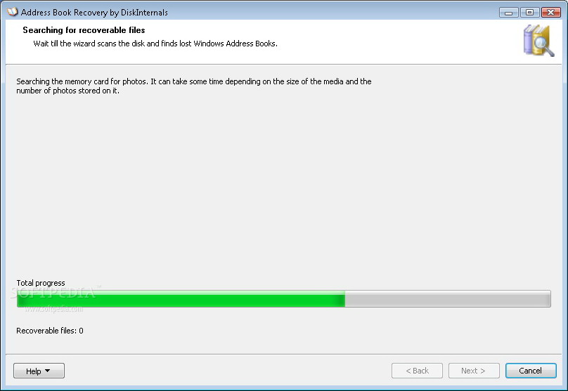 DiskInternals Address Book Recovery