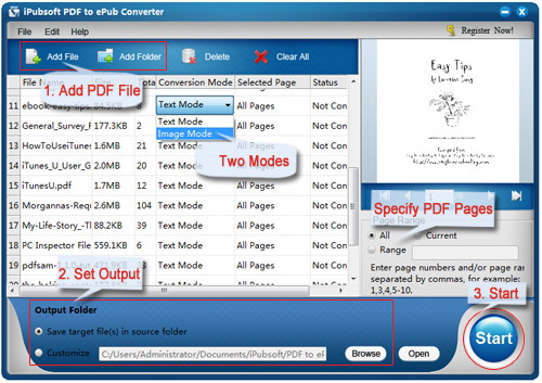 iPubsoft PDF to ePub Converter