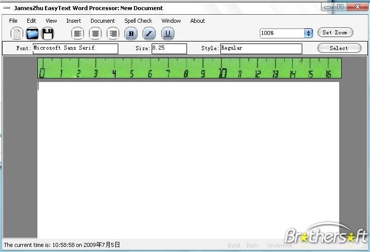 JamesZhu EasyText Word  Processor