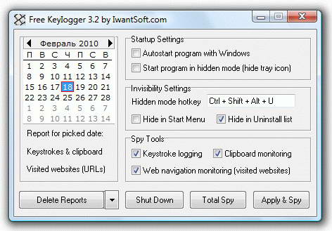 Free Keylogger