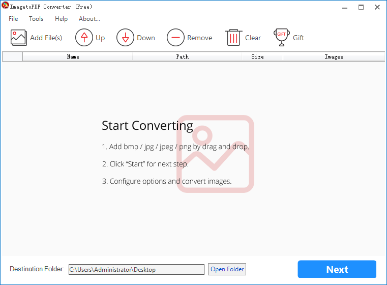 ImagetoPDF Converter