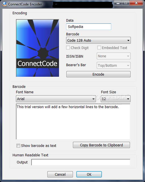 ConnectCode Barcode Font Pack