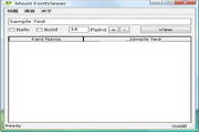 Moo0 Font Viewer