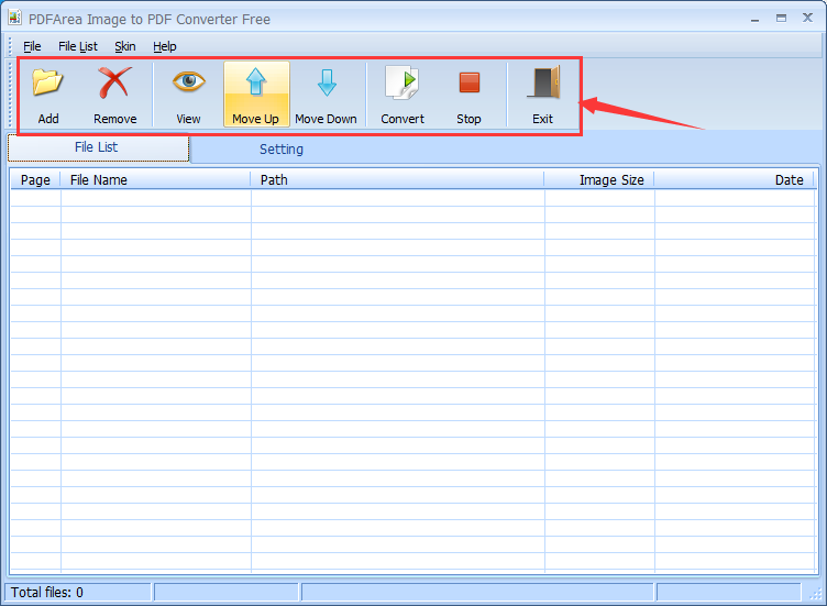 PDFArea Image to PDF Converter