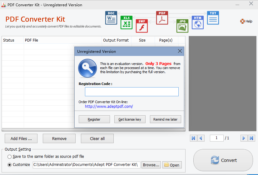 PDF Converter Kit