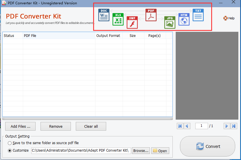 PDF Converter Kit