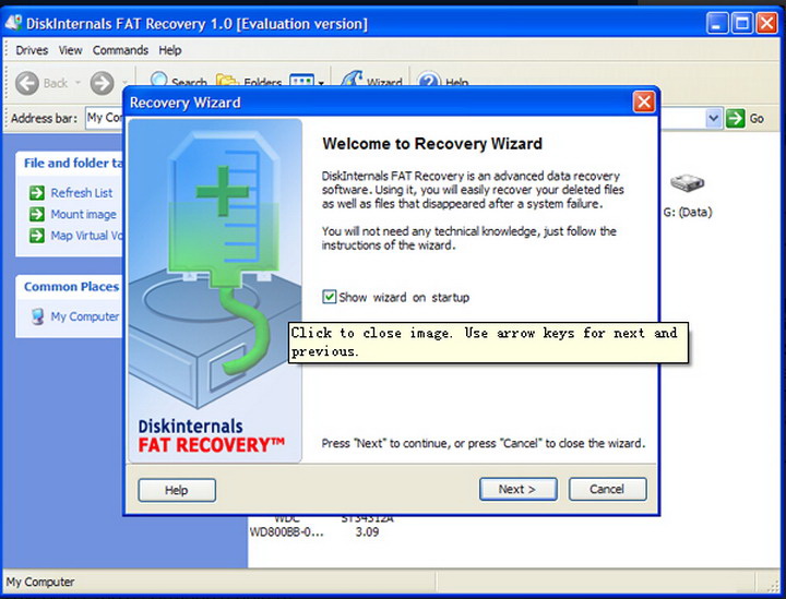 DiskInternals Fat Recovery