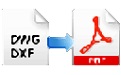 DWG DXF to PDF Converter