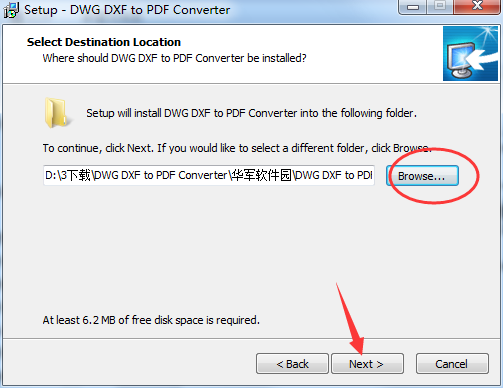 DWG DXF to PDF Converter