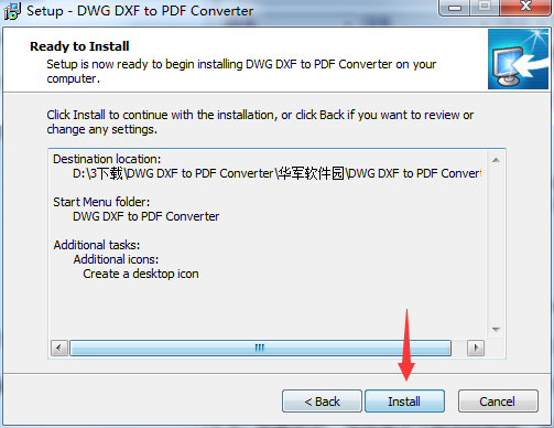 DWG DXF to PDF Converter