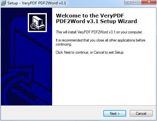 VeryPDF PDF to Word Converter