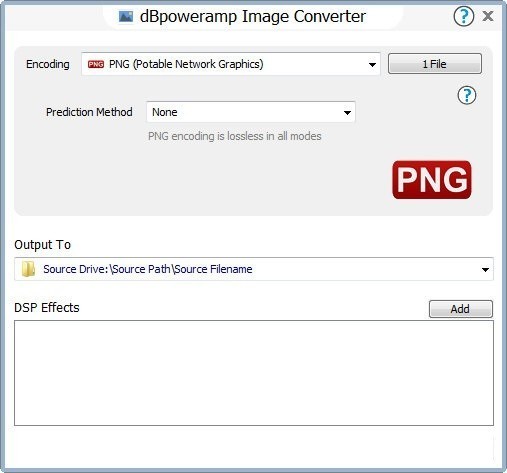 dBpoweramp Image Converter