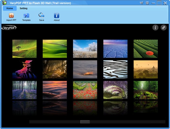 VeryPDF PPT to Flash 3D Wall