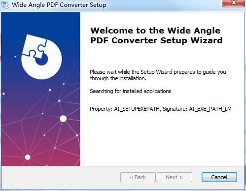 Wide Angle PDF Converter