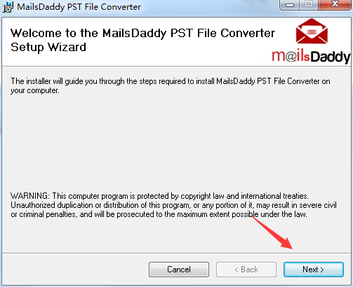 MailsDaddy PST File Converter