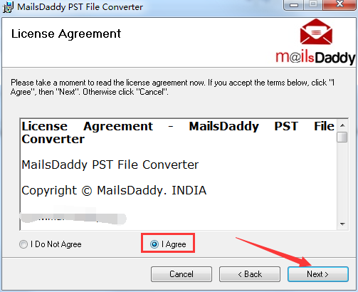 MailsDaddy PST File Converter