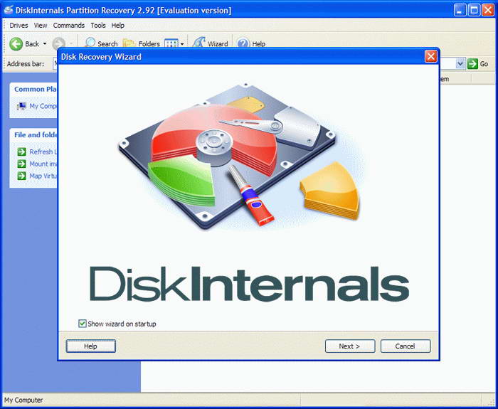 DiskInternals Partition Recovery