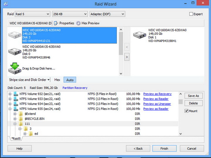 DiskInternals Raid Recovery