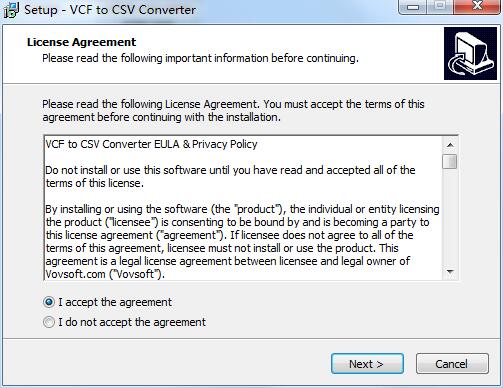 VCF to CSV Converter