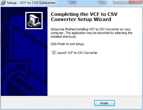 VCF to CSV Converter