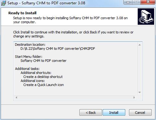 Softany CHM to PDF Converter