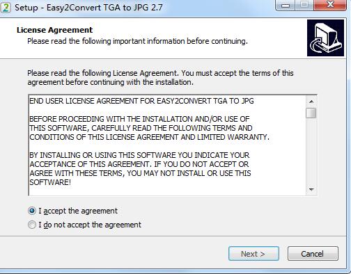 Easy2Convert TGA to JPG