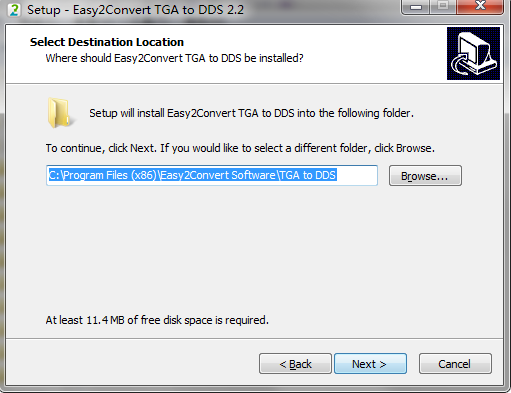 Easy2Convert TGA to DDS