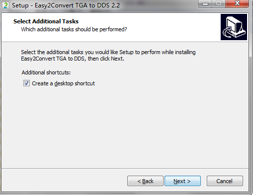 Easy2Convert TGA to DDS