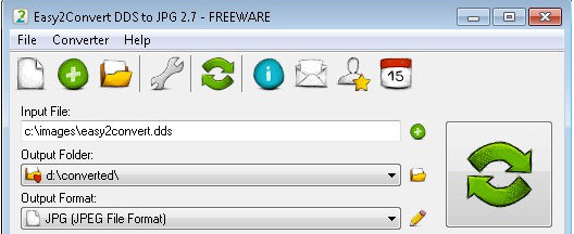 Easy2Convert DDS to JPG