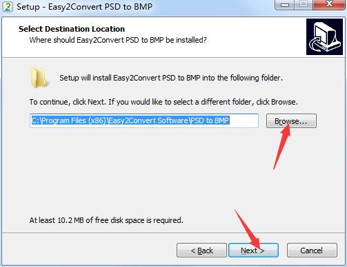 Easy2Convert BMP to PSD