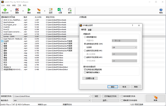 NCH Switch音频文件格式转换软件