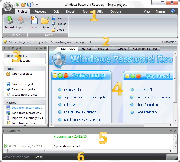 Windows Password Recovery