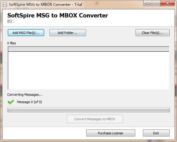 SoftSpire MSG to MBOX Converter